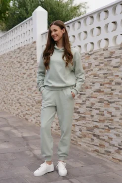 More'moi Bluza Hoodie Iconic Pastel Mint