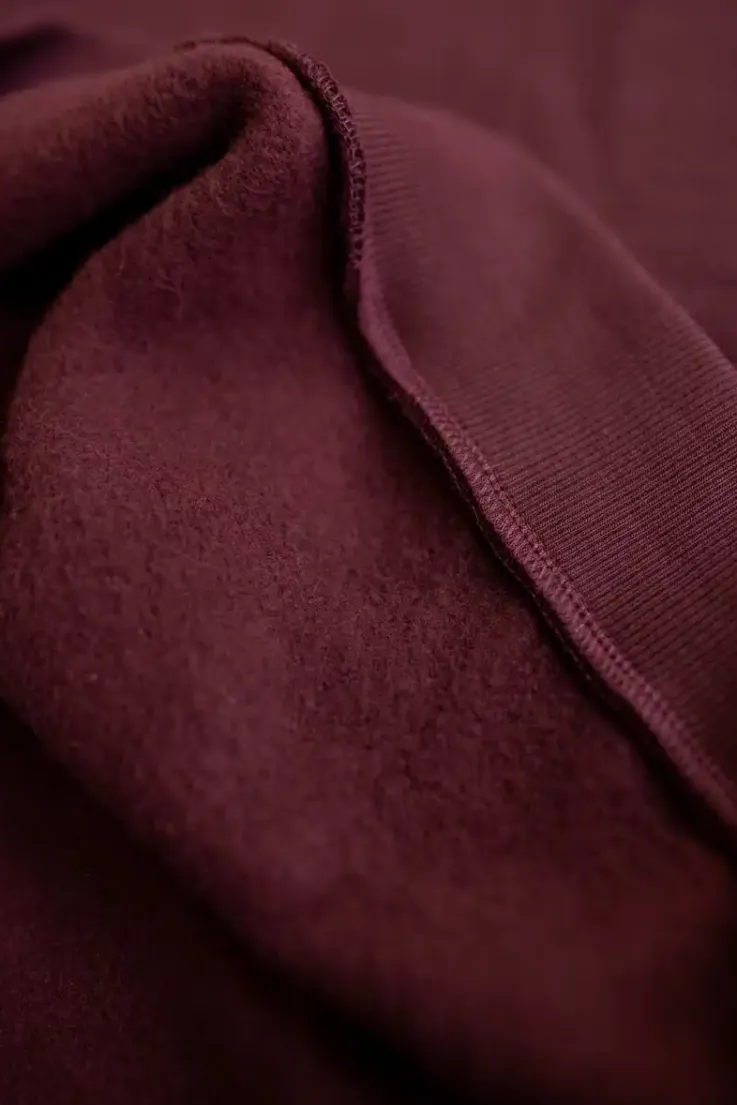 More'moi Bluza Hoodie Simply Deep Burgundy