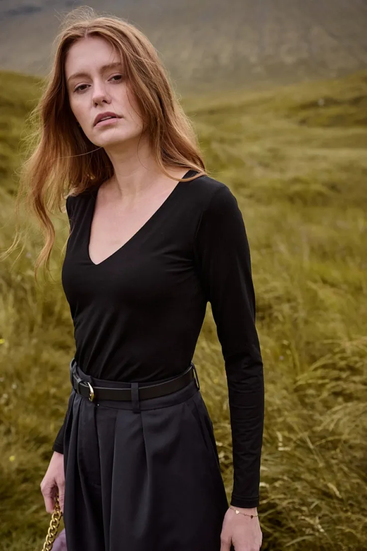 More'moi Bluzka Loulou Black