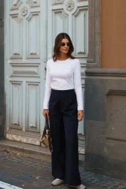 More'moi Bluzka Vicky Long White