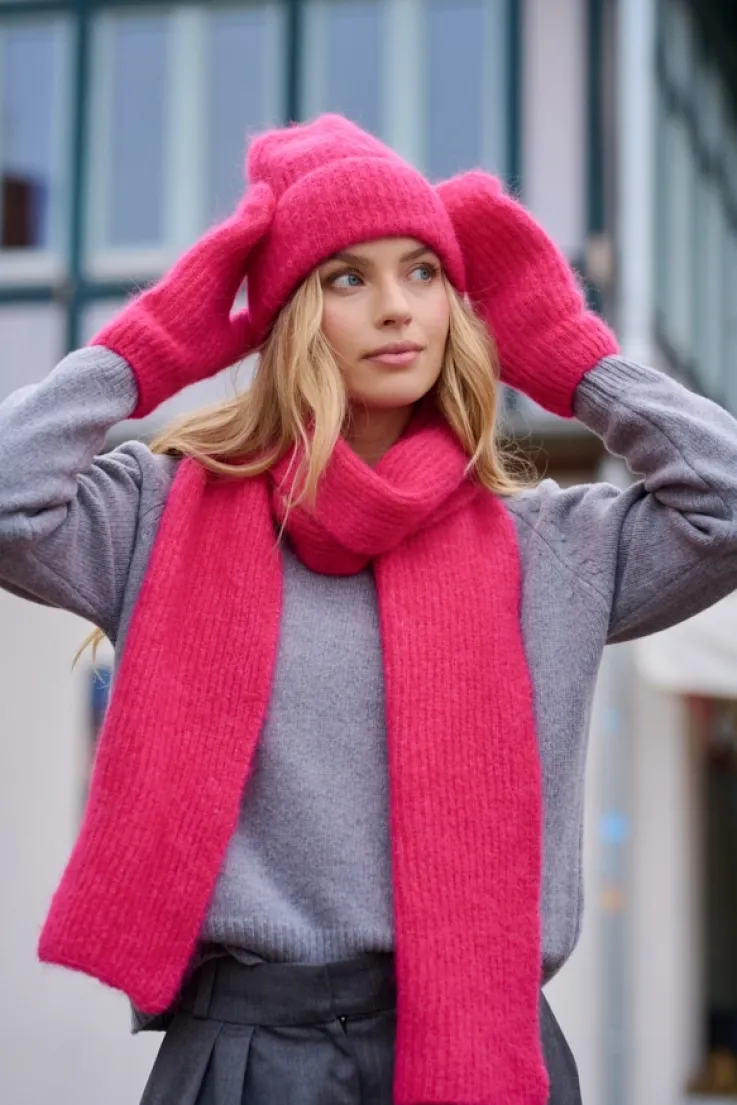 More'moi Czapka Mist Vivid Pink