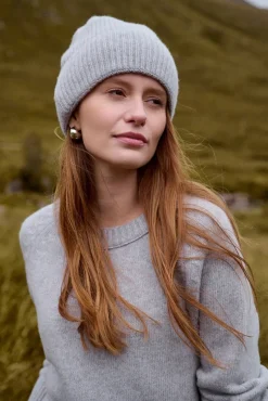 More'moi Czapka Soft Light Grey