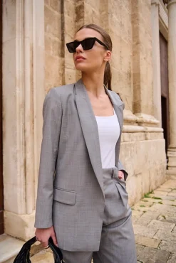 Damskie More'moi Marynarka Estelle Stone Grey
