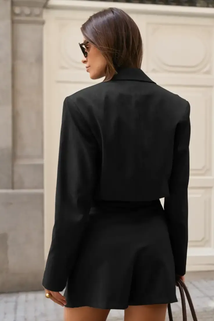 Damskie More'moi Marynarka Florence Black
