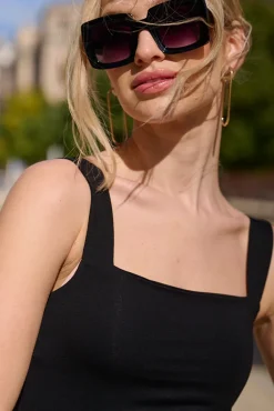 More'moi 2-Pack Top Caro Milky and Black