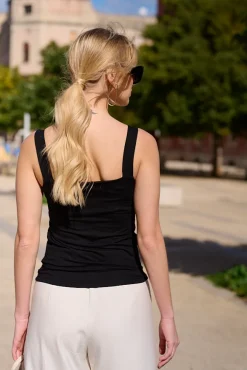 More'moi 2-Pack Top Caro Milky and Black