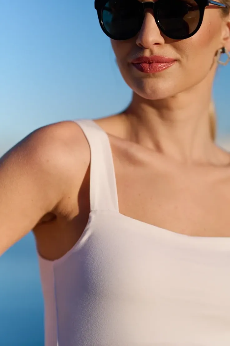 More'moi 2-Pack Top Caro Milky and Sand