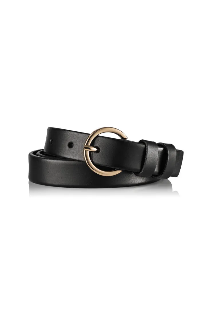 More'moi Pasek Leather Black