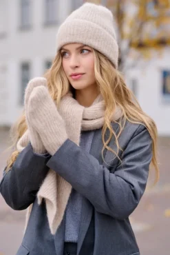 More'moi Rękawiczki Mist Light Beige