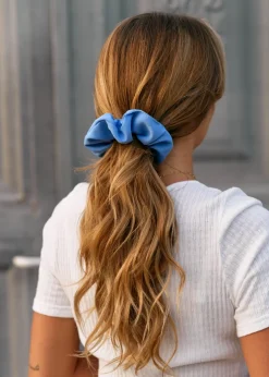 More'moi Scrunchie Classic Blue