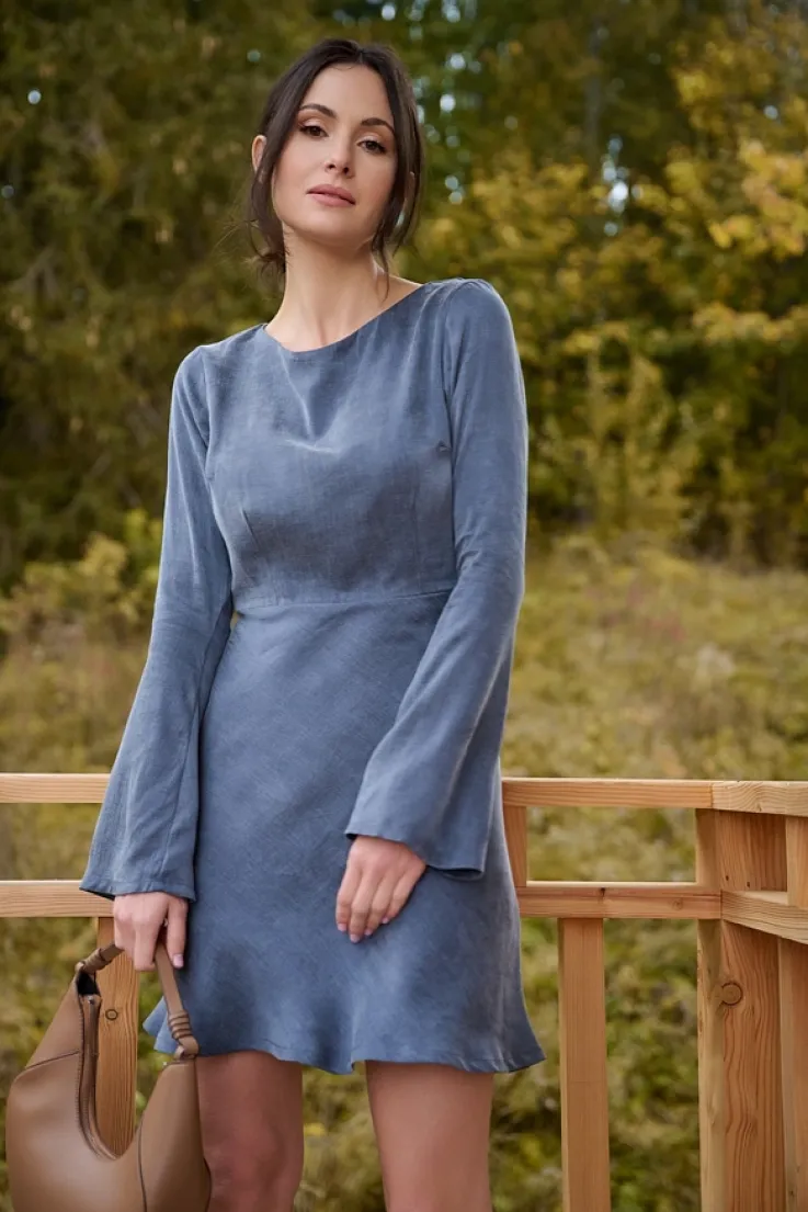 More'moi Sukienka Maggie Blue Ashes