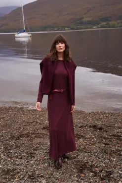 More'moi Sukienka Nori Deep Burgundy
