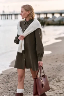 More'moi Sukienka Wendy Olive Grey
