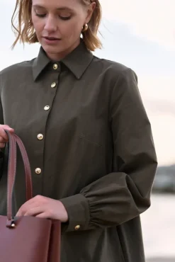 More'moi Sukienka Wendy Olive Grey