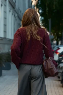 More'moi Sweter Charles Deep Wine