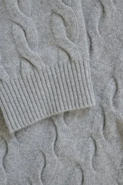 More'moi Sweter Charles Light Grey