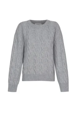 More'moi Sweter Charles Light Grey