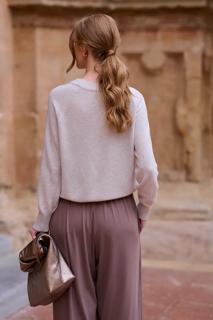 More'moi Sweter Judith Linen
