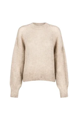 More'moi Sweter Lorette Light Beige