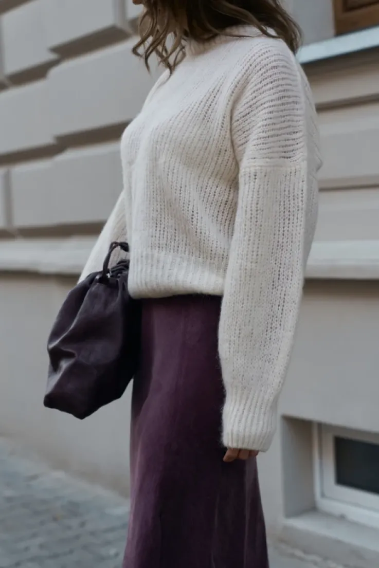 More'moi Sweter Lorette Oat Milky