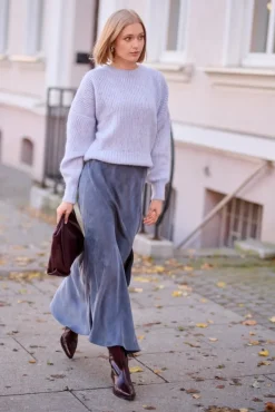 More'moi Sweter Lorette Powder Blue