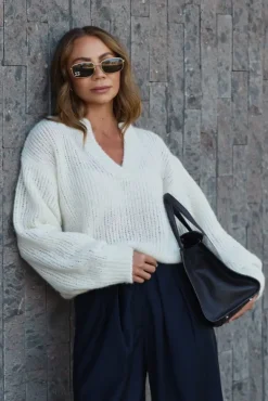 More'moi Sweter Madeline Oat Milk