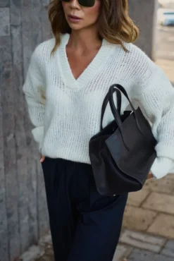 More'moi Sweter Madeline Oat Milk