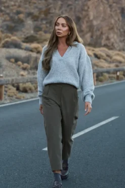 More'moi Sweter Madeline Stone Grey