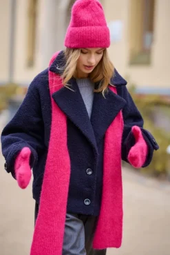 More'moi Szalik Mist Vivid Pink