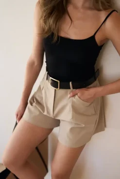 More'moi Top Blanca Black