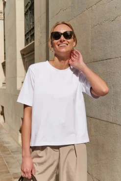 More'moi T-shirt Flow White