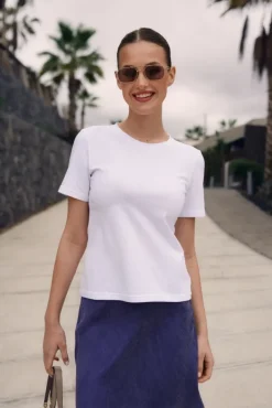 More'moi T-shirt Vicky White